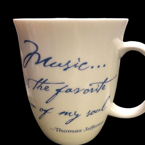 Thomas Jefferson’s Monticello Coffee Cup, Fine China, Virginia Souvenir, Bird - Picture 4 of 9